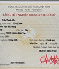 Phần mềm In bằng Tốt nghiệp THCS trên máy Oliverty Pr2  Pr2 Oliverty Plus 