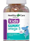 Kẹo Dẻo Bổ Mắt Cho Bé Healthy Care Kids Gummy Omega-3 250 Viên 