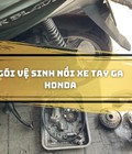 Dịch vụ vệ sinh nồi chuyên nghiệp cho xe tay ga Honda 