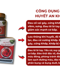 Bị đau nhức xương khớp, chuột rút hãy dùng Huyết An Khang minh thông 