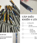 Cáp điều khiển 4 lõi, cáp truyền tín hiệu 3 lõi Altek Kabel 