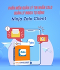 Phần mềm quản lý zalo nhân viên - Ninja Zalo Client 