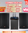 Siêu Sale Combo 02 - Dàn loa karaoke gia đình GLS giảm đến 30 