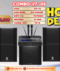Combo loa V7 - combo 5: hệ thống âm thanh mạnh mẽ và đầy ấn tượng cho dàn karaoke gia...