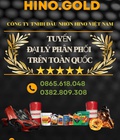Tuyển Đại Lý Phân Phối dầu nhờn HINO.GOLD 