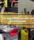 Gói bảo dưỡng 18 bước giúp xe Air Blade luôn trong tình trạng tốt 