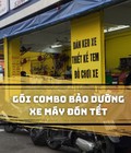 Gói bảo dưỡng xe máy đón tết 2025: chăm sóc xe, vui đón xuân 