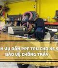 Dán PPF TPU cho xe SH   Bảo vệ sơn, giữ xe luôn mới 