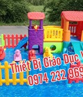 Hàng rào nhà banh giá rẻ, nhà banh mầm non 