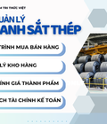Phần mềm quản lý mua bán sắt, thép, inox 