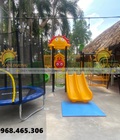 Cầu trượt mầm non nhập khẩu, cầu trượt trẻ em ngoài trời 