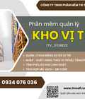 Phần mềm kho theo vị trí tích hợp barcode, qrcode 