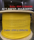 Dây Cáp CAT8 SFTP Dạng Xoắn 23AWG tốc độ 40G 2000MHz Hỗ Trợ PoE, ACT-8SFTP- BULK305YL, sẵn kho 