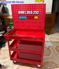 Xe Đẩy Đồ Nghề 3 Ngăn Bảng Treo NPRO 