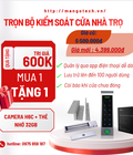 Khoá vân tay nhà trọ khuyến mại lớn 