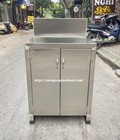 Tủ inox úp bát đĩa 4 tầng 