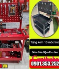 Xe đẩy 3 ngăn chuyên dùng để đồ nghề sửa chữa 