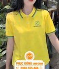 Đặt thêu áo thun công ty Nam Phúc, đặt may đồng phục áo thun 
