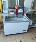 Tủ đông kem cửa kính hiệu sanaky dung tích 400L hàng mới 91 