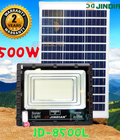 Đèn pha năng lượng mặt trời 500W JinDian JD-8500L 
