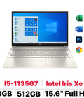 Laptop HP Pavilion Pavilion 15-eg0539TU 4P5G6PA  Core i5 1135G7/ 8GB/ 512GB SSD/ Intel Iris Xe Graph 