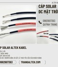 Cáp Solar 4mm Altek Kabel   Chuyên dùng cho hệ thống điện mặt trời 