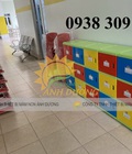 Tủ đựng cặp của trẻ cao cấp , tủ đựng balo mấm non bằng nhựa 