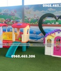 Ngôi nhà cổ tích trẻ em bằng nhựa, nhà nhựa trẻ em 
