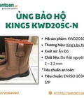 KINGs KWD205C-N Ủng bảo hộ cao cổ chống đinh, chống trượt chuẩn S1P 