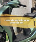 7 Mẫu Dán Đổi Màu Xe SH 2025 Hot Trend Được Yêu Thích Nhất 