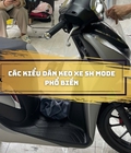 Các phong cách dán keo xe Sh Mode phổ biến và ưu điểm 