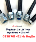 Ống Ruột Gà Lõi Thép Bọc Nhựa   Đầu Nối   Lá chắn an toàn, kết nối toàn...