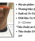 KINGs KWD205C-N   Ủng bảo hộ cao cổ đạt chuẩn S1P 