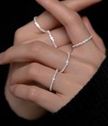 Trải nghiệm chọn nhẫn bạc nữ kiểu Hàn Quốc   Chia sẻ cho chị em 