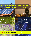Ban đêm, hệ thống điện mặt trời áp mái có tạo ra điện không 