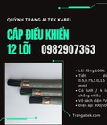 Cáp Điều Khiển 12 Lõi phân phối Hà Nội, Đà Nẵng, TP HCM 