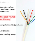 Cáp Báo Cháy không chống nhiễu 6 0.22mm Altek Kabel Cáp Báo Cháy không chống nhiễu 6 0.22mm Altek Kabel