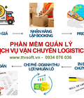 Quản lý báo giá, in bill chứng từ và kế toán dịch vụ vận chuyển logistics 