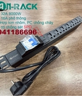Ổ điện thanh nguồn chống sét PDU 6 cổng Hãng Anrack, có atomat 32A chống giật kèm dây nguồn 2M... Ổ điện thanh nguồn chống sét PDU 6 cổng Hãng Anrack, có atomat 32A chống giật kèm dây nguồn 2M...