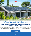 Lắp điện mặt trời mái nhà không cần giấy phép từ Chính phủ 