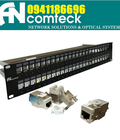 Thanh đấu nối mạng 48 cổng 2U Cat6 FTP mã ACT-48S2U, ACT-S6A-001 chính hãng ANCOMTECK 