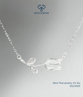 Dây Chuyền Bạc S925 Selena Silver Hoa Tulip SSL02003 Dây Chuyền Bạc S925 Selena Silver Hoa Tulip SSL02003