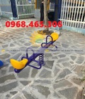 Bập bênh lò xo trẻ em, bập bênh mầm non, bập bênh con cá composite 