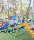 Cầu trượt mầm non giá rẻ, cầu trượt trẻ em ngoài trời 