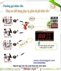 Tư vấn và lắp đặt chuông gọi nhân viên phục vụ nhà hàng 