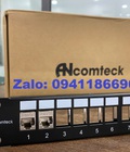 Phân phối Patch panel 24 cổng Cat7 FTP mã ACT-24S1U, ACT-S7-002 chính hãng ANCOMTECK 