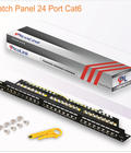 Patch Panel CAT6A 24 Port, PicoLink PL-S1U24-C6A hàng chính hãng tốt cho dự án cocq vat. 