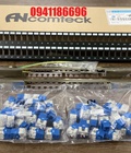 Sẵn kho patch panel 48 cổng Cat6 UTP 2U mã ACT-48S2U hàng chính hãng Ancomteck 