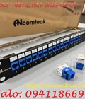 Phân phối thanh đấu nối Patch panel 16 cổng Cat6 UTP mã ACT-16S1U, ACT-JK28-C6-US hãng ANCOMTEC 