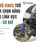 Giày bảo hộ Kings trở thành lựa chọn hàng đầu trong lĩnh vực sản xuất   cơ khí 